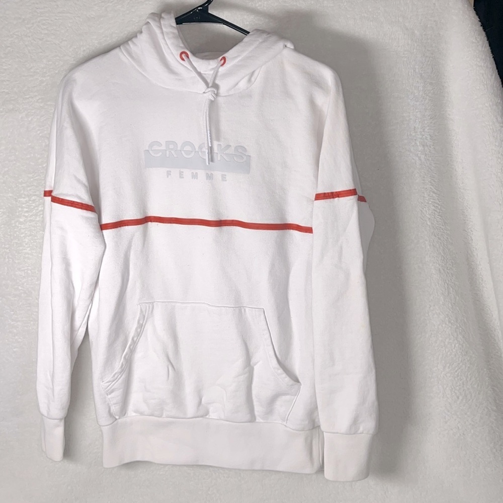 Crooks & Castles Medium White Femme Hoodie